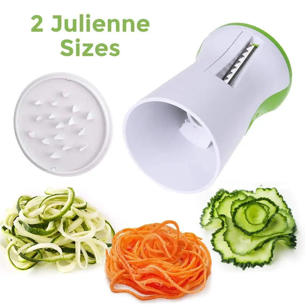 Heavy-Duty Spiralizer Vegetable Slicer – Zucchini Pasta & Noodle Maker