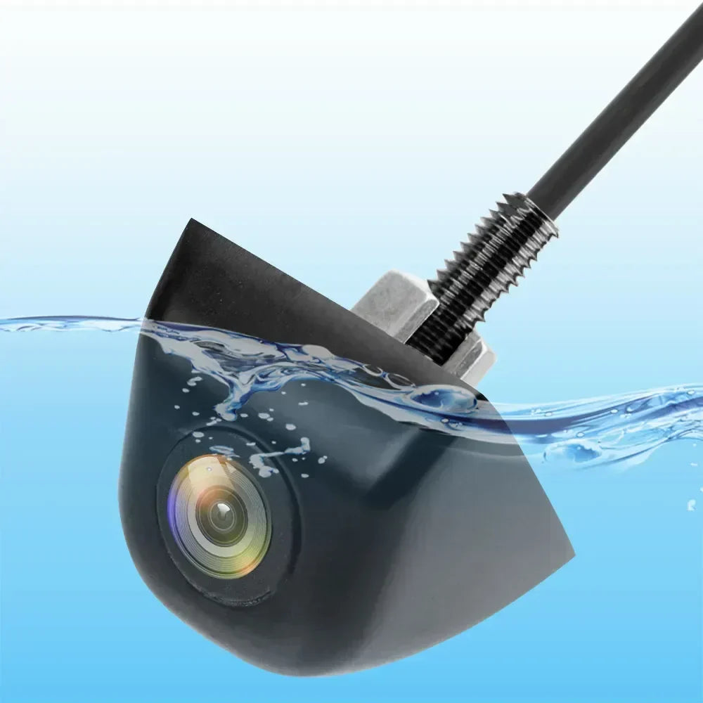 Car Reverse Rear View Camera HD Color Image Black