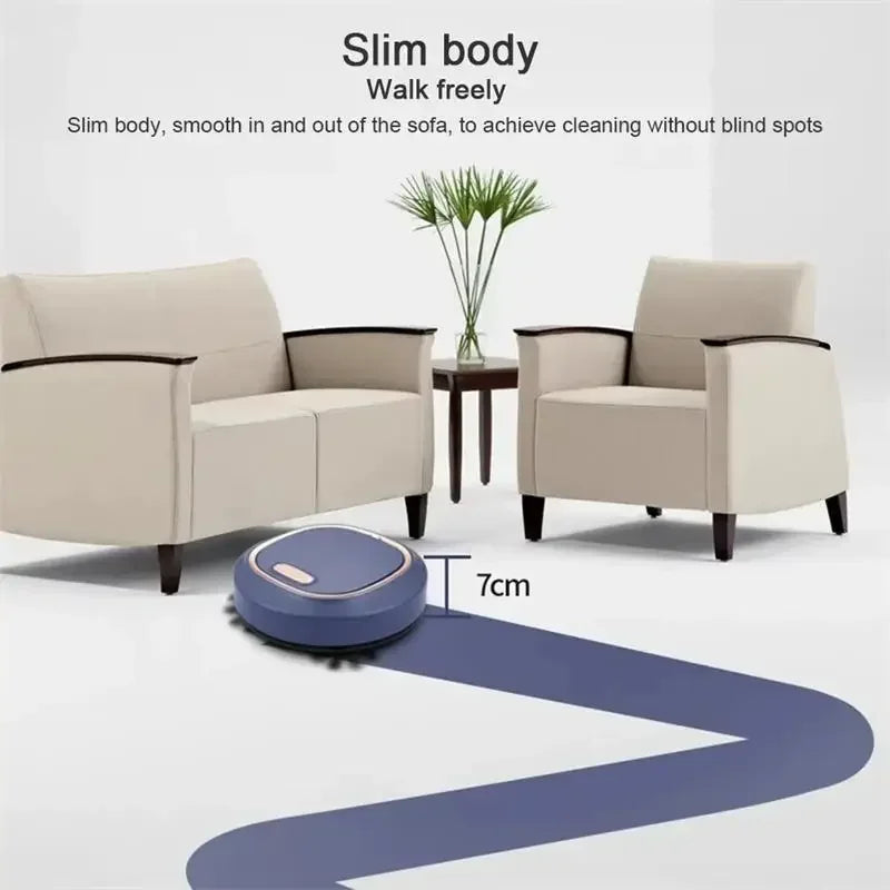 Mini Smart Sweeping Robot Vacuum Mop
